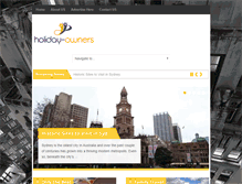 Tablet Screenshot of holiday-owners.com
